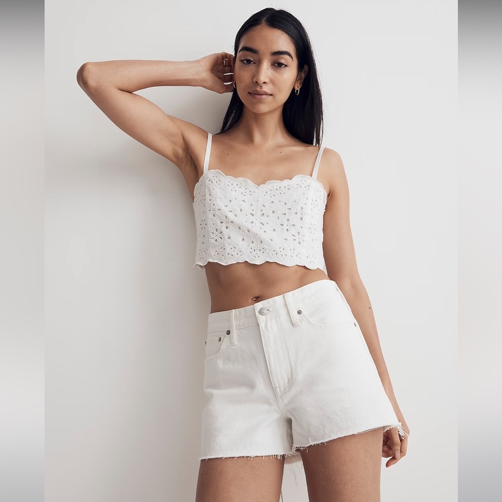 NWT Madewell relaxed denim shorts